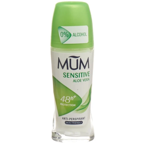 Hier sehen Sie den Artikel MUM Deo Sensitive Aloe Vera 50 ml aus der Kategorie Deodorants Flüssige Formen. Dieser Artikel ist erhältlich bei pedro-shop.ch