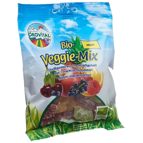 ÖKOVITAL Fruchtgummi Veggie-Mix 100 g