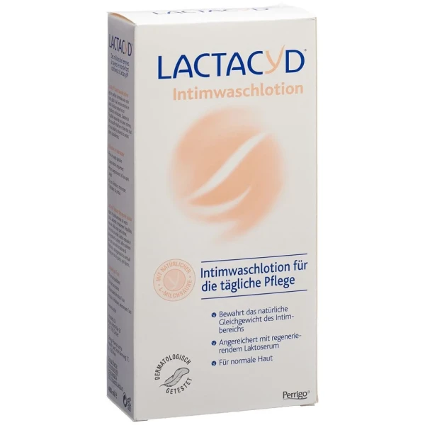 Hier sehen Sie den Artikel LACTACYD Intimwaschlotion 400 ml aus der Kategorie Intim-Lotion/Spray/Seife/Pflege. Dieser Artikel ist erhältlich bei pedro-shop.ch