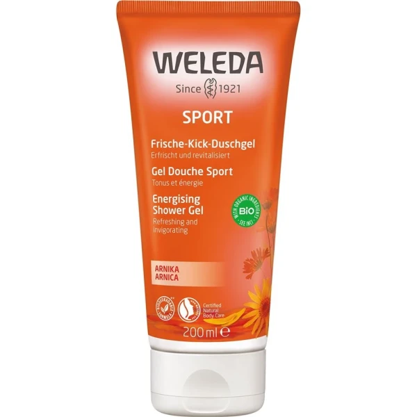 Hier sehen Sie den Artikel WELEDA ARNIKA Sport-Duschgel Tb 200 ml aus der Kategorie Duschmittel und Peeling. Dieser Artikel ist erhältlich bei pedro-shop.ch