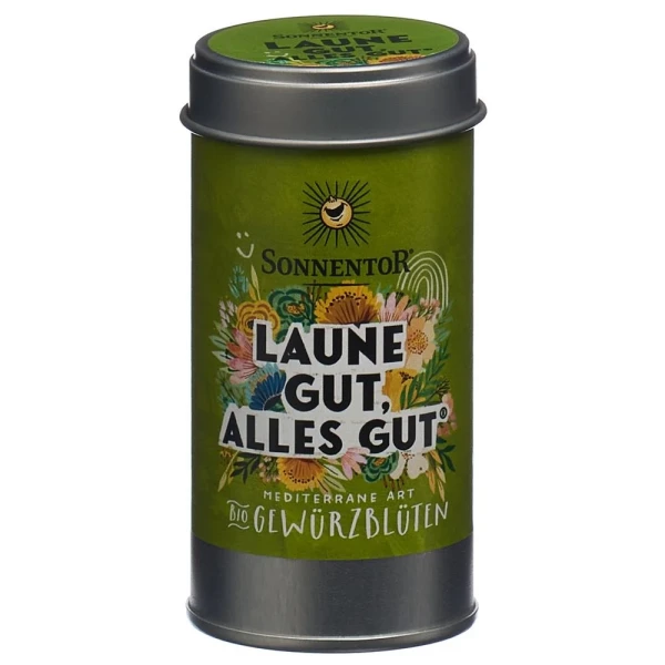 SONNENTOR Laune gut Gewürzblüten Streudose 25 g