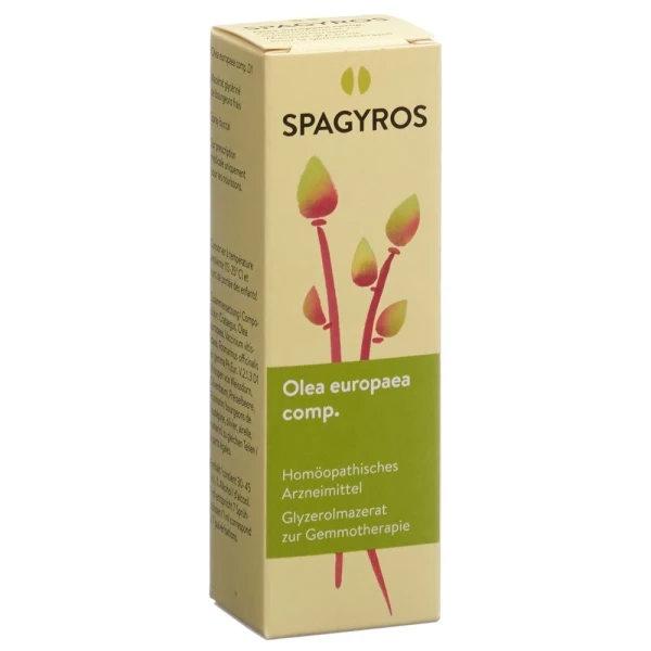 SPAGYROS GEMMO COMP Olea europa Glyc Maz D 1 30 ml