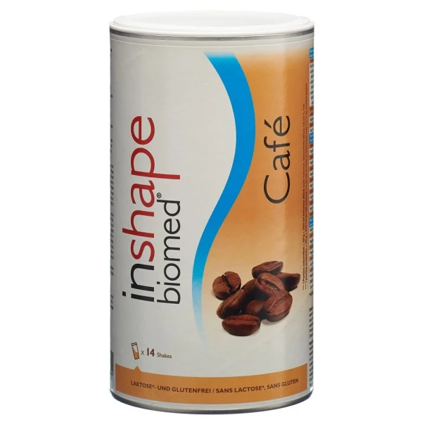 Hier sehen Sie den Artikel INSHAPE Biomed Plv Café Ds 420 g aus der Kategorie Schlankheitsnahrung. Dieser Artikel ist erhältlich bei pedro-shop.ch