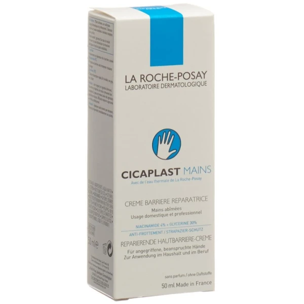 Hier sehen Sie den Artikel ROCHE POSAY Cicaplast Hände 50 ml aus der Kategorie Hand-Balsam/Creme/Gel. Dieser Artikel ist erhältlich bei pedro-shop.ch