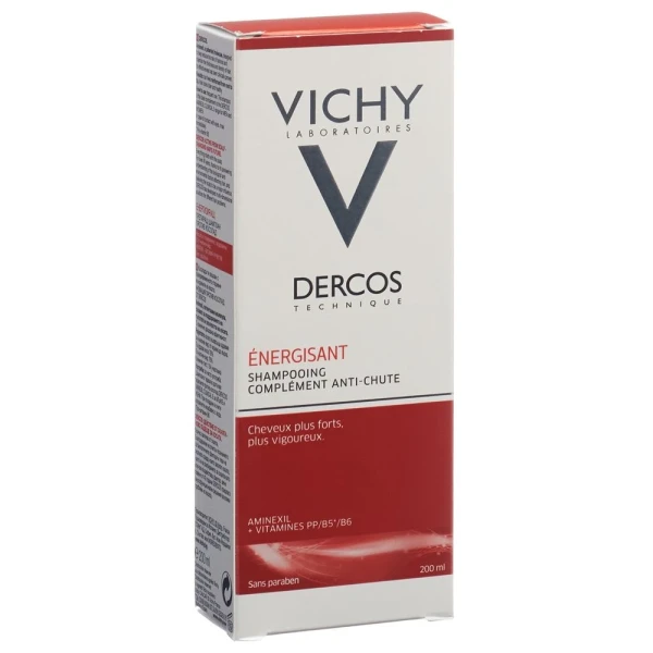 Hier sehen Sie den Artikel VICHY Dercos Shampooing Energis Aminexil FR 200 ml aus der Kategorie Haar-Shampoo. Dieser Artikel ist erhältlich bei pedro-shop.ch
