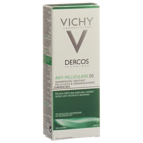 Hier sehen Sie den Artikel VICHY Dercos Shampoo Anti-Pell chev sec FR 200 ml aus der Kategorie Haar-Shampoo. Dieser Artikel ist erhältlich bei pedro-shop.ch