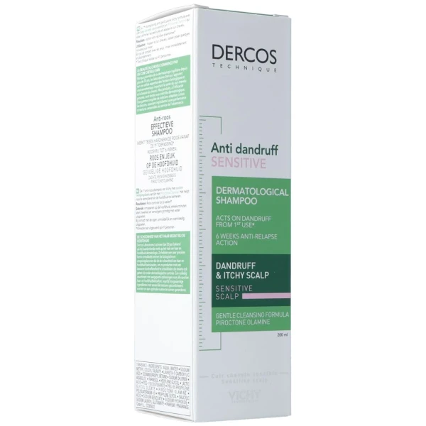 VICHY Dercos Shampoo Anti-Pell chev sens FR 200 ml