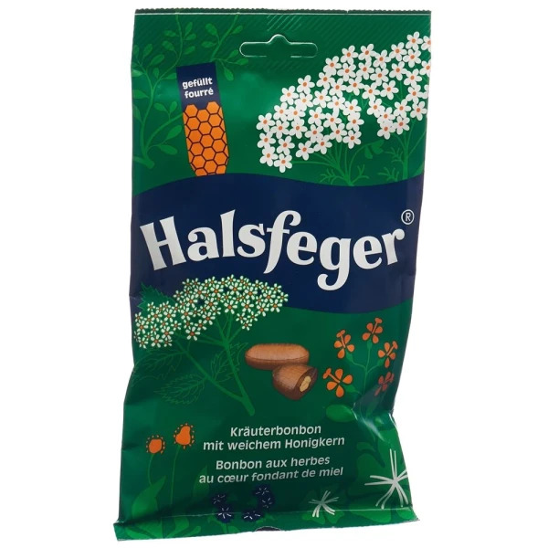 Hier sehen Sie den Artikel HALSFEGER Kräuterbonbon Btl 90 g aus der Kategorie Bonbons für Hals und Rachen. Dieser Artikel ist erhältlich bei pedro-shop.ch