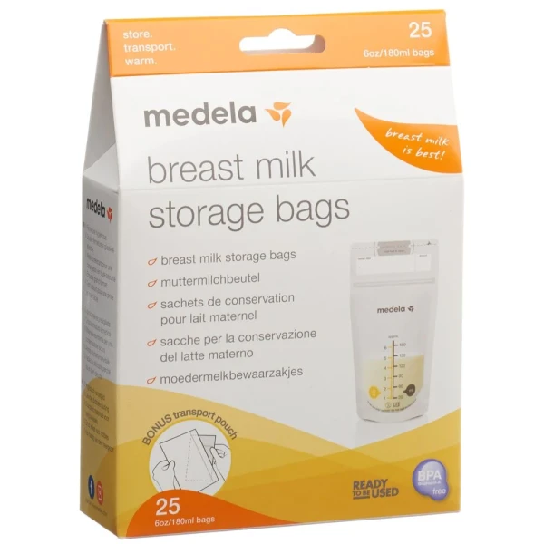 Hier sehen Sie den Artikel MEDELA Beutel für Muttermilch 25 Stk aus der Kategorie Milchpumpen und Zubehör. Dieser Artikel ist erhältlich bei pedro-shop.ch