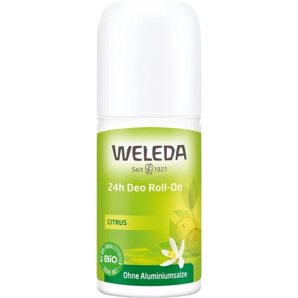 Hier sehen Sie den Artikel WELEDA Citrus 24h Deo Roll on 50 ml aus der Kategorie Deodorants Flüssige Formen. Dieser Artikel ist erhältlich bei pedro-shop.ch