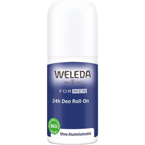 Hier sehen Sie den Artikel WELEDA FOR MEN 24h Deo Roll on 50 ml aus der Kategorie Deodorants Flüssige Formen. Dieser Artikel ist erhältlich bei pedro-shop.ch