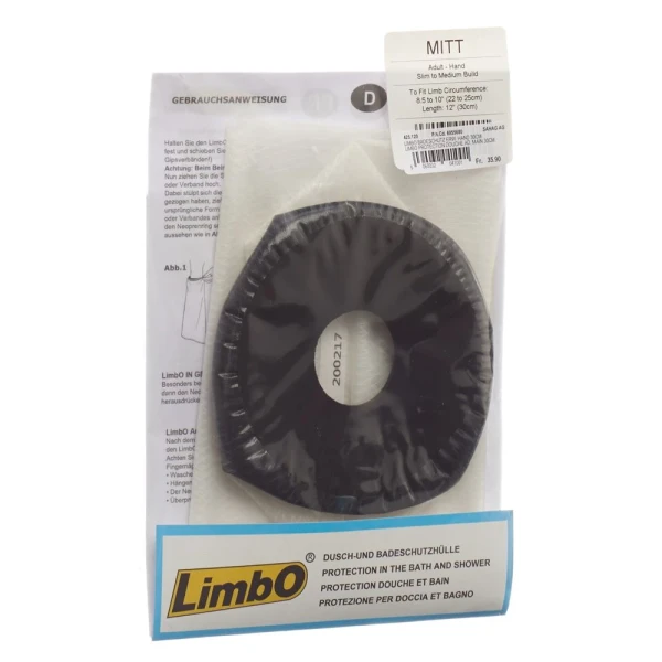 LIMBO Badeschutz 30cm Hand Erwachsene