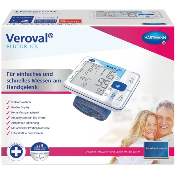 VEROVAL Handgelenk-Blutdruckmessgerät