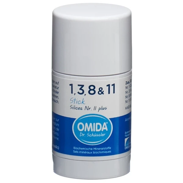 OMIDA SCHÜSSLER Nr11 Silicea plus Stick D 6 25 ml