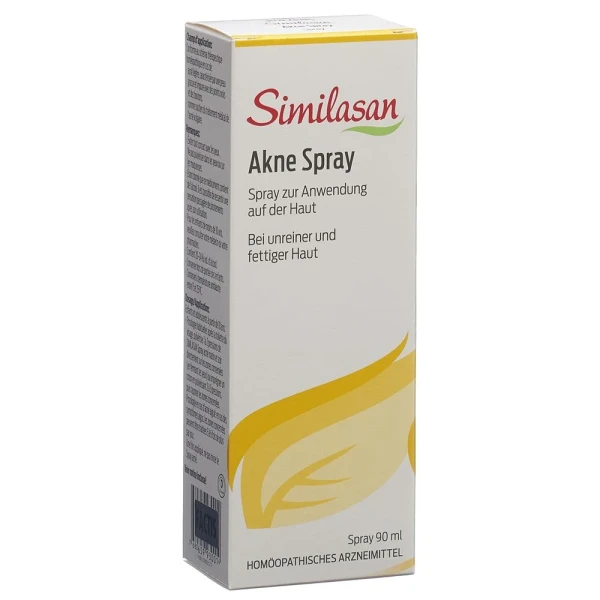 Hier sehen Sie den Artikel SIMILASAN Akne Spray Fl 90 ml aus der Kategorie Arzneimittel der Liste D. Dieser Artikel ist erhältlich bei pedro-shop.ch