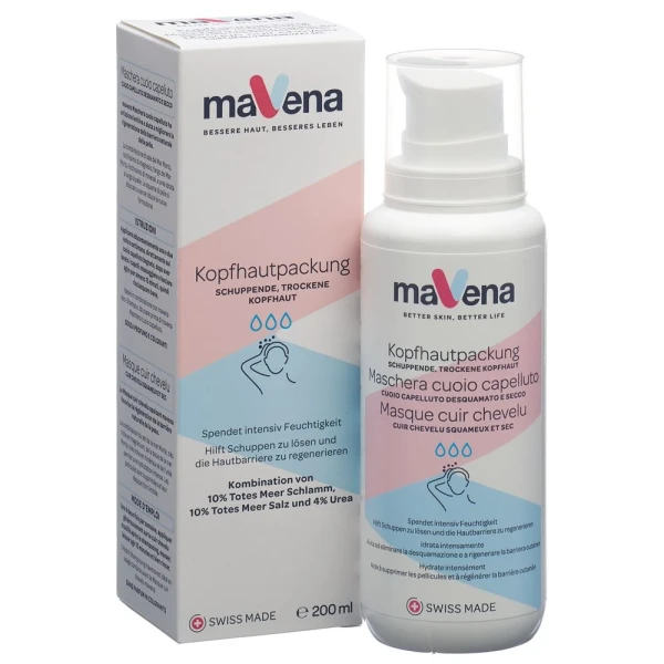 MAVENA Kopfhautpackung Disp 200 ml