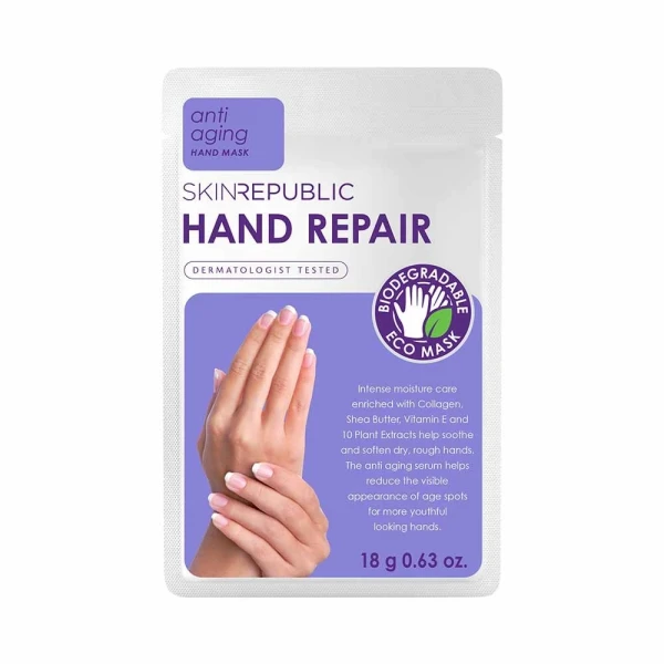 Hier sehen Sie den Artikel SKIN REPUBLIC Hand Repair 18 g aus der Kategorie Hand-Balsam/Creme/Gel. Dieser Artikel ist erhältlich bei pedro-shop.ch