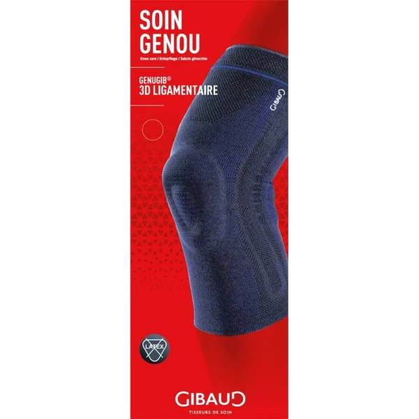 GIBAUD Genugib 3D Bänder-Kniebandage Gr2 33-38cm