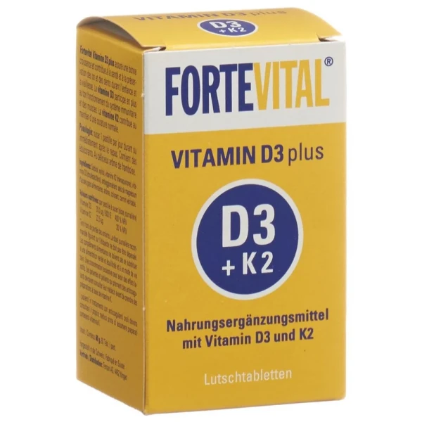FORTEVITAL Vitamin D3 plus Lutschtabl Ds 60 g
