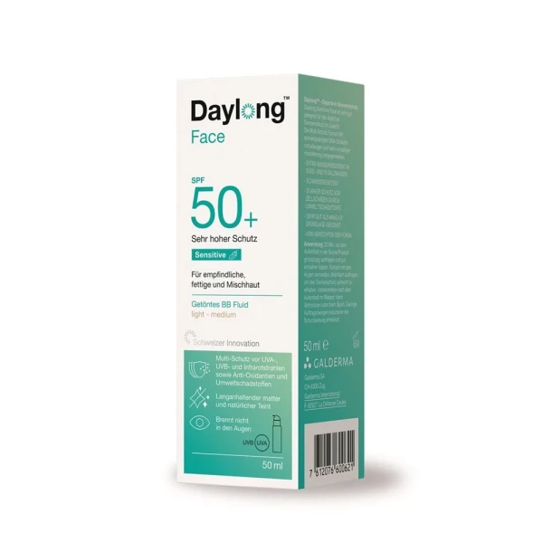 DAYLONG Sensitive Face Getön BB Fluid SPF50+ 50 ml