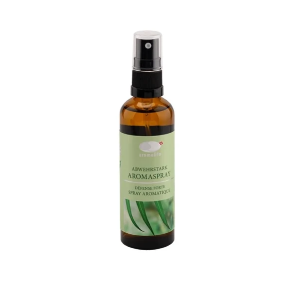 Hier sehen Sie den Artikel AROMALIFE Abwehrstark Aromaspray Spr 75 ml aus der Kategorie Raum-Deo. Dieser Artikel ist erhältlich bei pedro-shop.ch