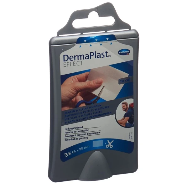 DERMAPLAST Effect blister to cut 65x90mm 3 Stk