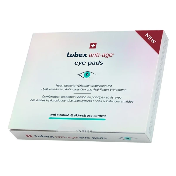 LUBEX ANTI-AGE eye pads 8 Stk