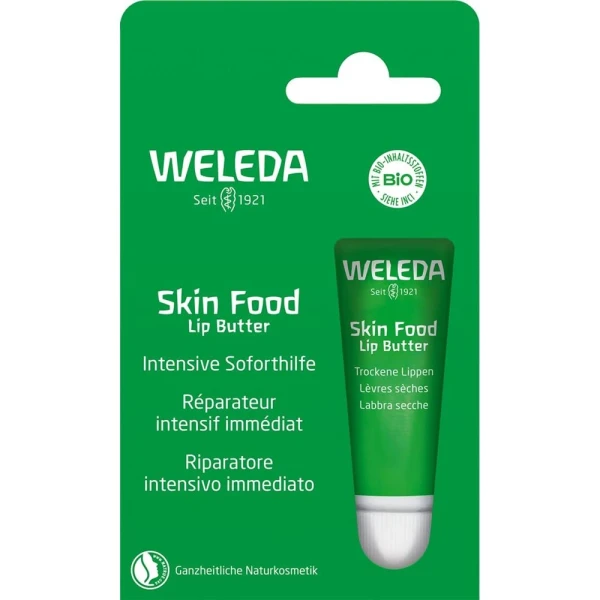 Hier sehen Sie den Artikel WELEDA Skin Food Lip Butter Tb 8 ml aus der Kategorie Lippenbalsam/Creme/Pomade. Dieser Artikel ist erhältlich bei pedro-shop.ch