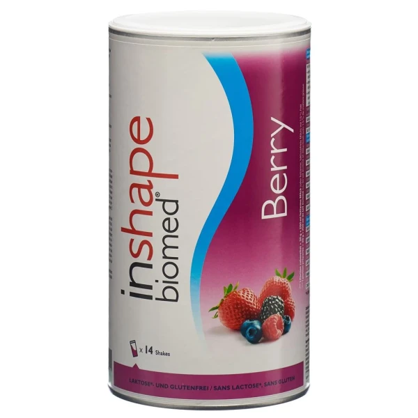 Hier sehen Sie den Artikel INSHAPE Biomed Plv Berry Ds 420 g aus der Kategorie Schlankheitsnahrung. Dieser Artikel ist erhältlich bei pedro-shop.ch