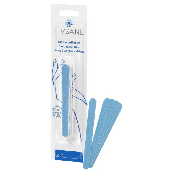 LIVSANE Sandnagelfeilen 10 Stk