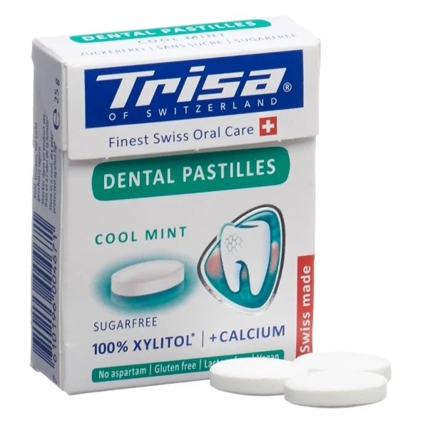 TRISA Dental Pastille Fresh Mint