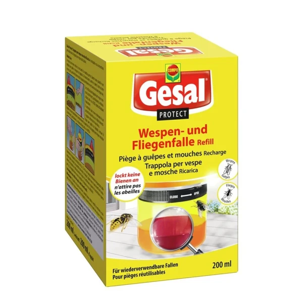 GESAL PROTECT Wespen- und Fliegenfalle Ref 200 ml