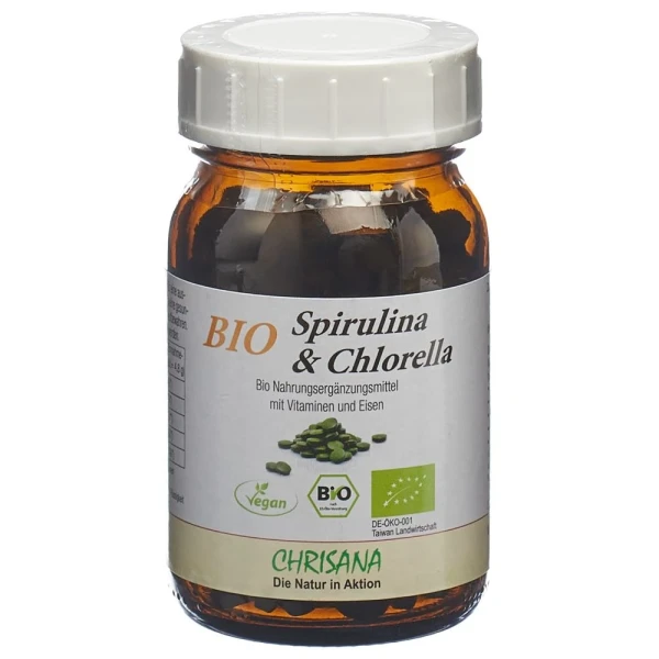 CHRISANA Bio Spirulina & Chlorella Tabl 250 Stk