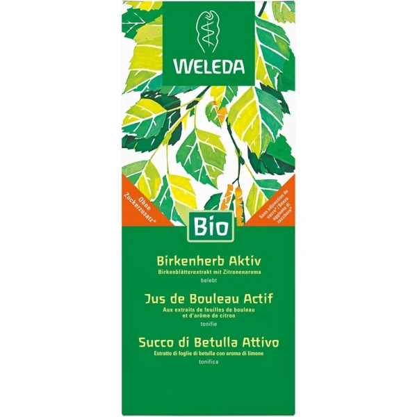 Hier sehen Sie den Artikel WELEDA Birkenherb Aktiv Saft Fl 250 ml aus der Kategorie Nahrungsergänzungsmittel. Dieser Artikel ist erhältlich bei pedro-shop.ch