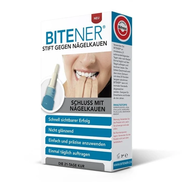 BITENER Stift gegen Nägelkauen mit Bitrex 3 ml