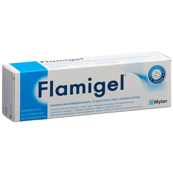 Hier sehen Sie den Artikel FLAMIGEL Wundheilgel Tb 50 g aus der Kategorie Wundspüllösung/Wundgel/Wundsalbe/Wundspray. Dieser Artikel ist erhältlich bei pedro-shop.ch