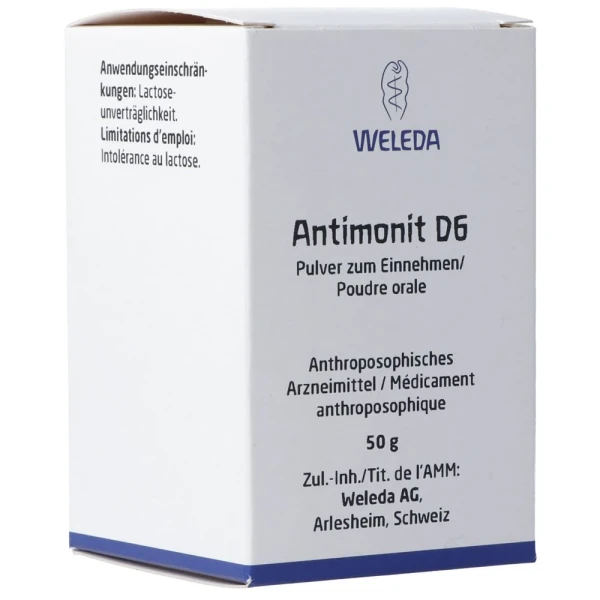 WELEDA Antimonit Trit D 6 50 g