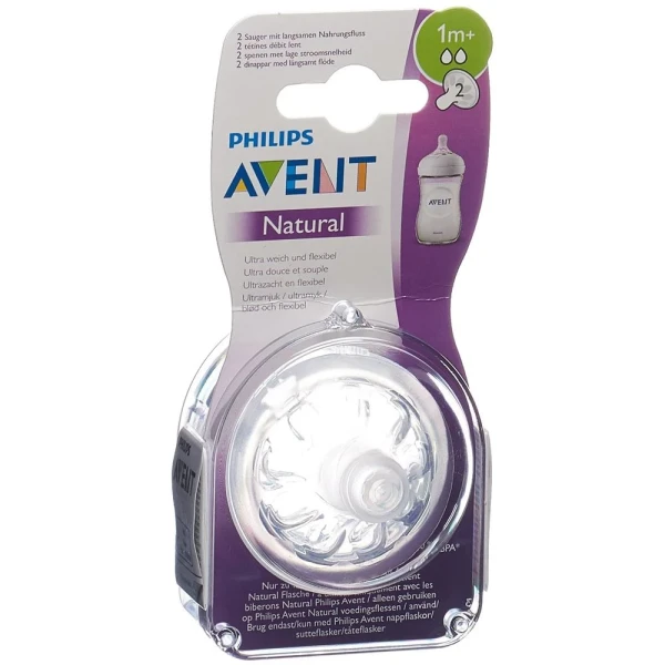 AVENT PHILIPS Natural Sauger 2 1M 2 Stk