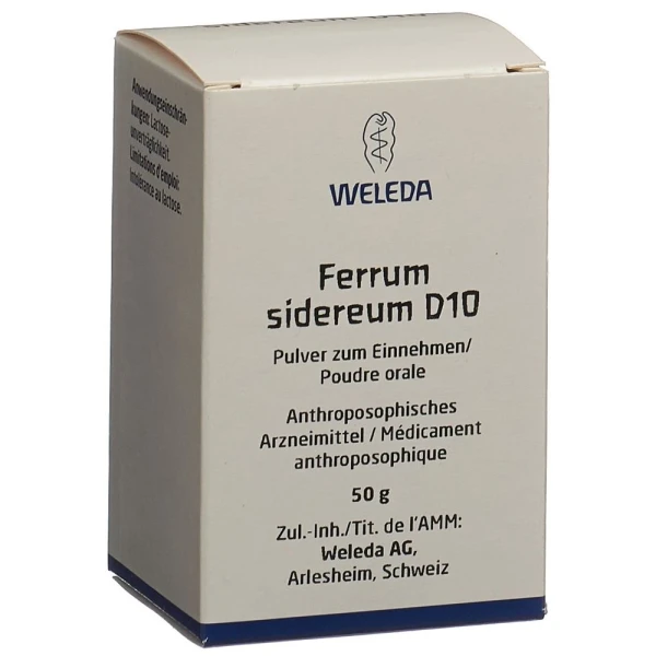 WELEDA Ferrum sidereum Plv D 10 50 g
