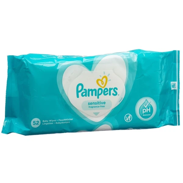 PAMPERS Feuchte Tücher Sensitive 52 Stk