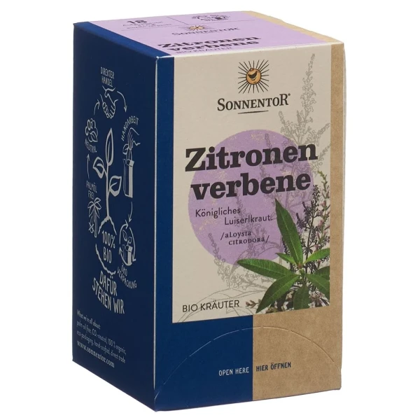 SONNENTOR Zitronenverbene Tee Btl 18 Stk