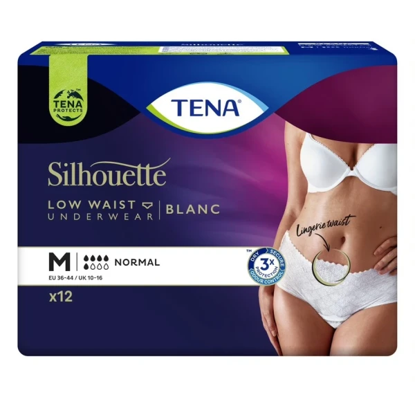 TENA Silhouette Normal M weiss 12 Stk