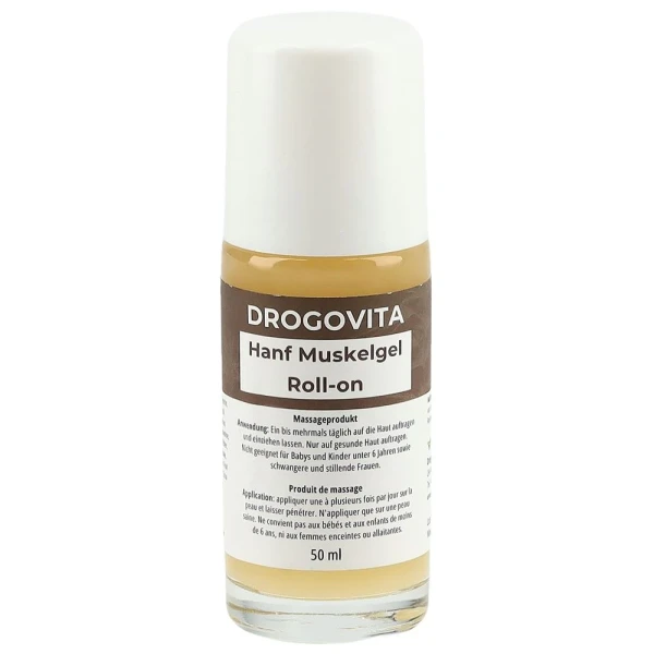 DROGOVITA Hanf Muskelgel Roll-on 50 ml