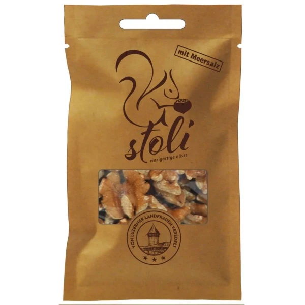 Hier sehen Sie den Artikel STOLI Baumnüsse mit Meersalz Btl 125 g aus der Kategorie Trockenfrüchte/Nüsse/Beeren. Dieser Artikel ist erhältlich bei pedro-shop.ch