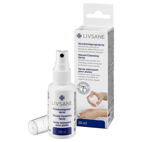 LIVSANE Wundreinigungsspray 50 ml