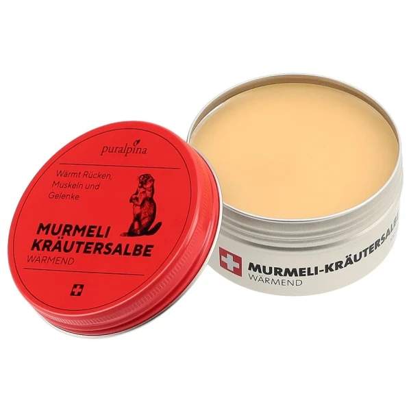 Hier sehen Sie den Artikel PURALPINA Murmeli-Kräutersalbe wärmend 100 ml aus der Kategorie Kosmetika für spezielle Anwendungen. Dieser Artikel ist erhältlich bei pedro-shop.ch