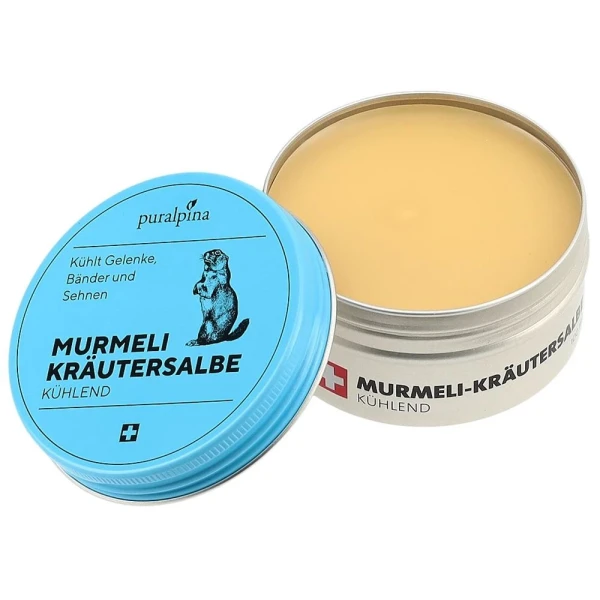 Hier sehen Sie den Artikel PURALPINA Murmeli-Kräutersalbe kühlend 100 ml aus der Kategorie Kosmetika für spezielle Anwendungen. Dieser Artikel ist erhältlich bei pedro-shop.ch