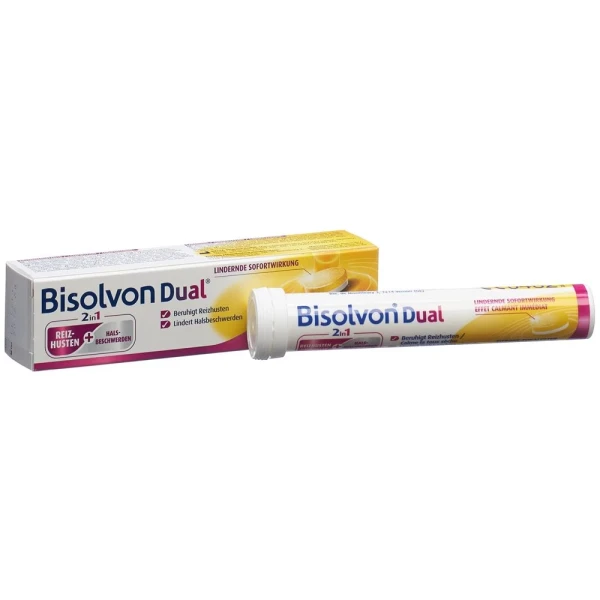 BISOLVON DUAL 2 in 1 Lutschtabletten 18 Stk