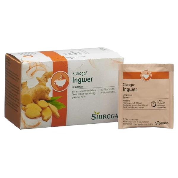 SIDROGA Ingwer Btl 20 Stk