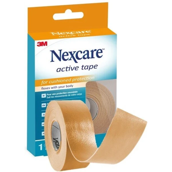 Hier sehen Sie den Artikel 3M NEXCARE Active Tape 2.54cmx4.572m Rolle aus der Kategorie Pflasterbinden/Tape und Zubehör. Dieser Artikel ist erhältlich bei pedro-shop.ch